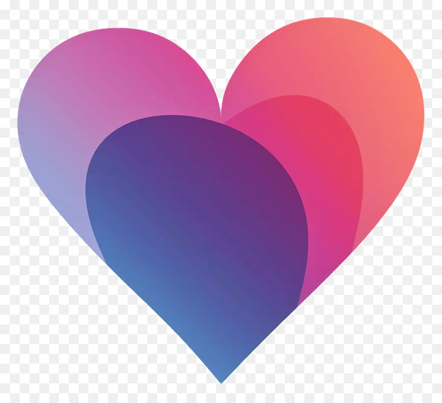 Love Heart，сердце PNG