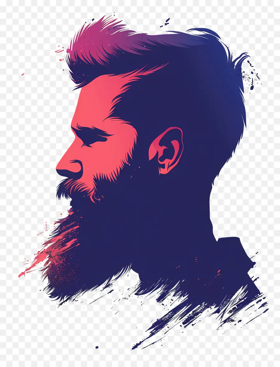 борода，портрет PNG