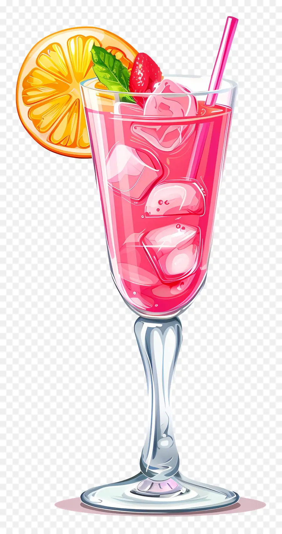 розовый коктейль，розовый напиток PNG