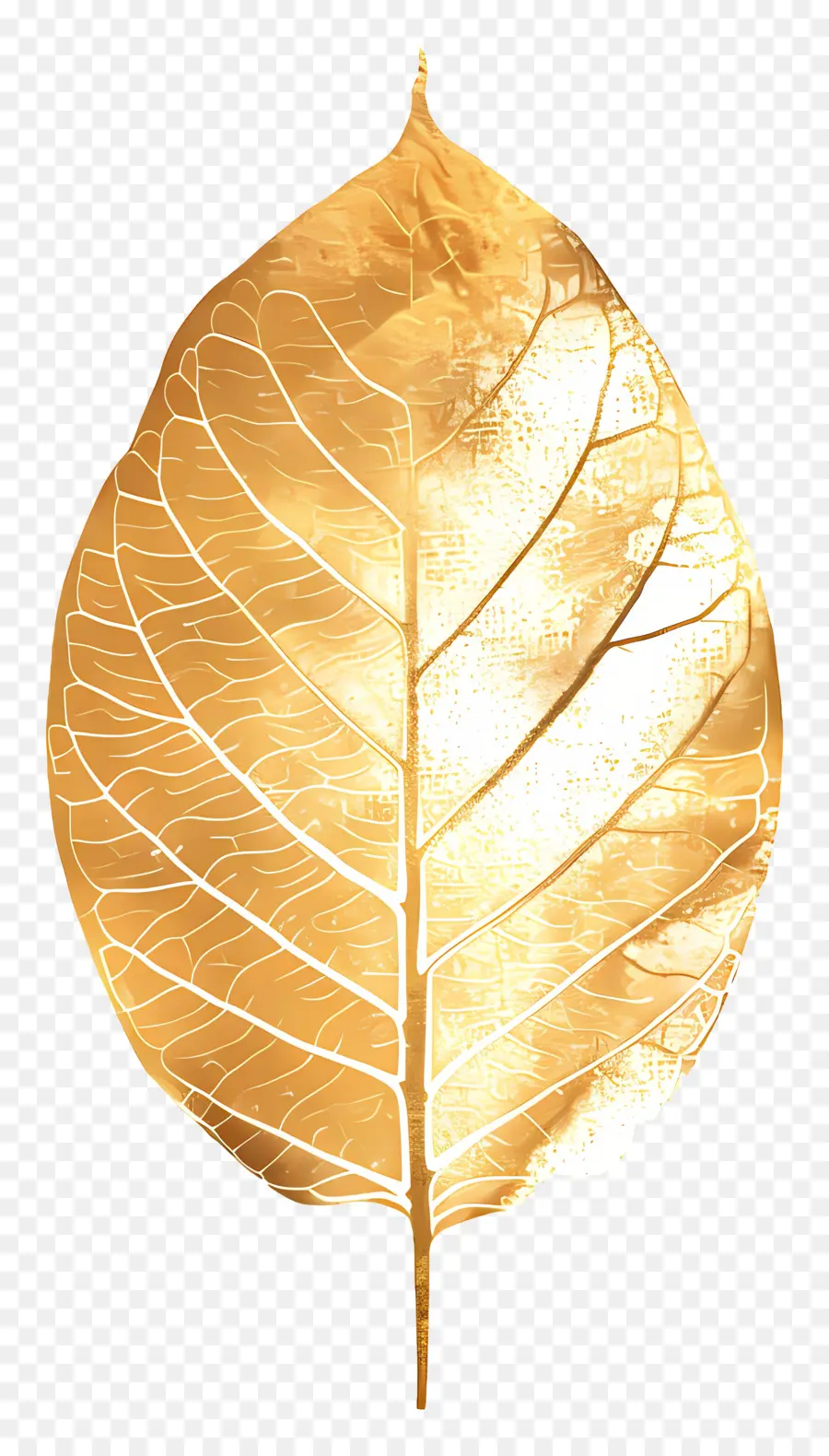Золотой лист，Металлический блеск PNG