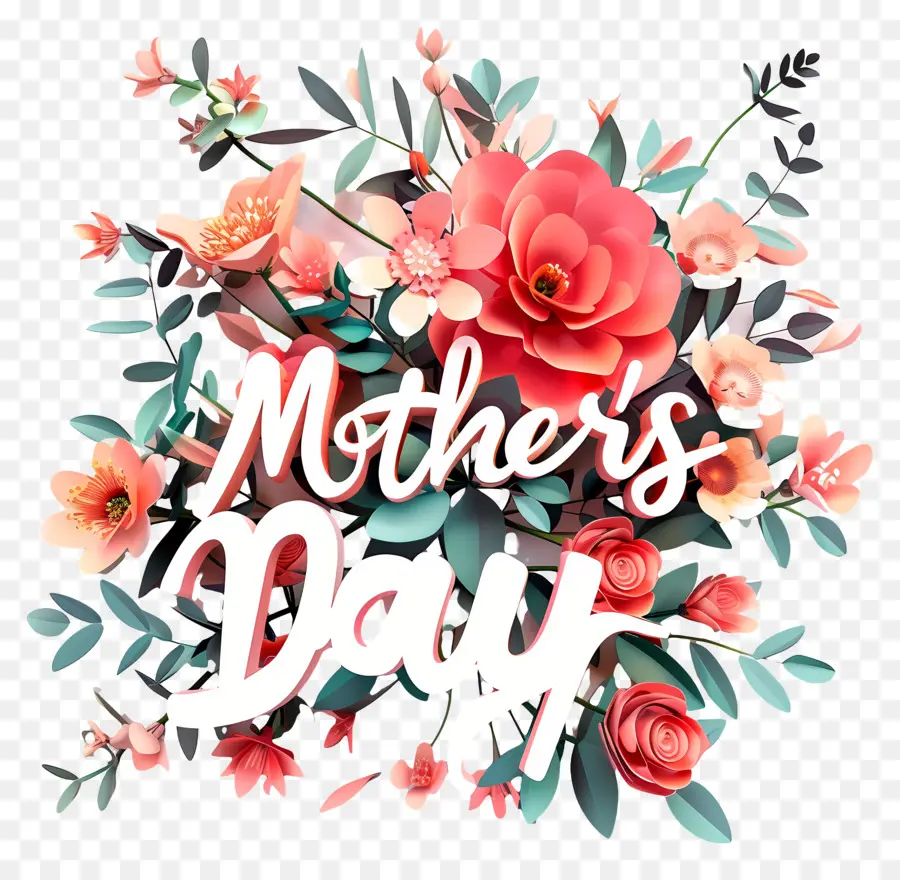 Mothers Day，цветы PNG