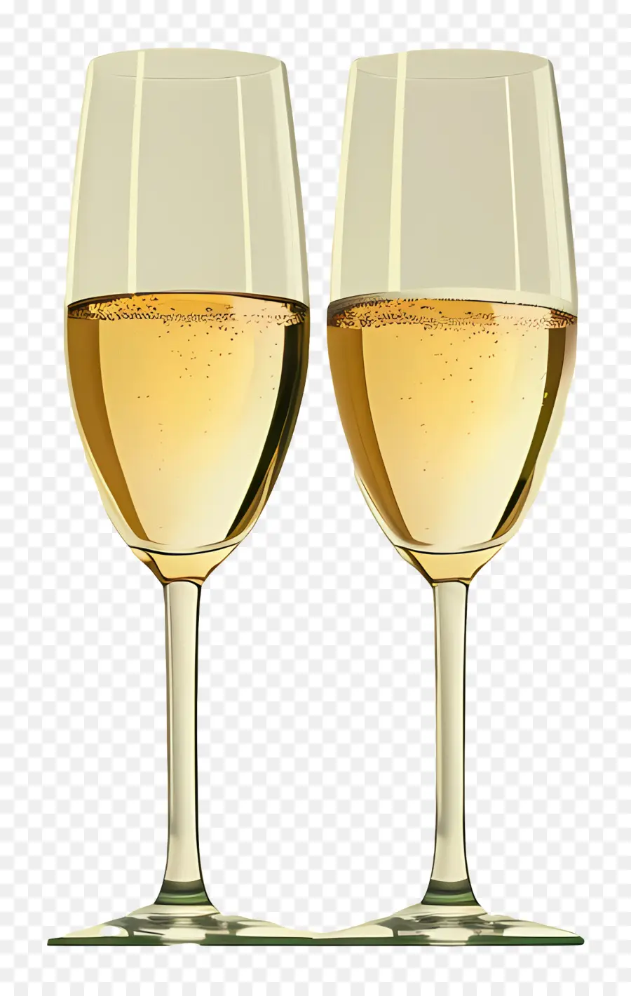 Шампанское，белое вино PNG