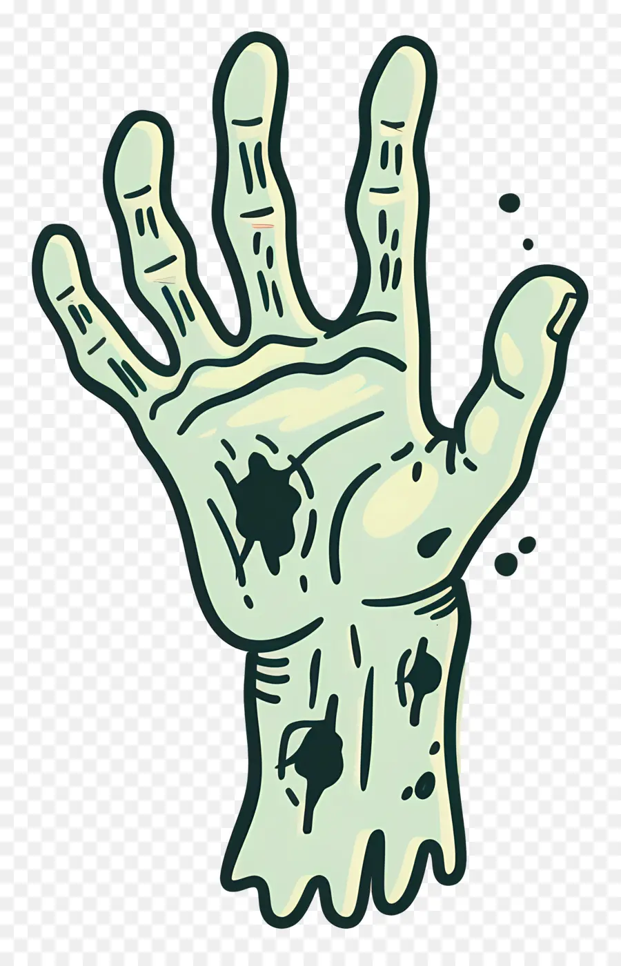 рука зомби，человеческая рука PNG