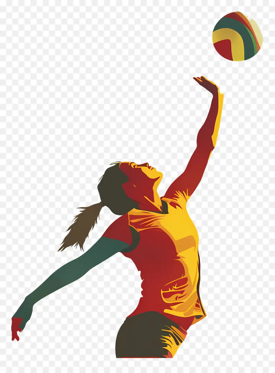 волейбол，Женщина PNG