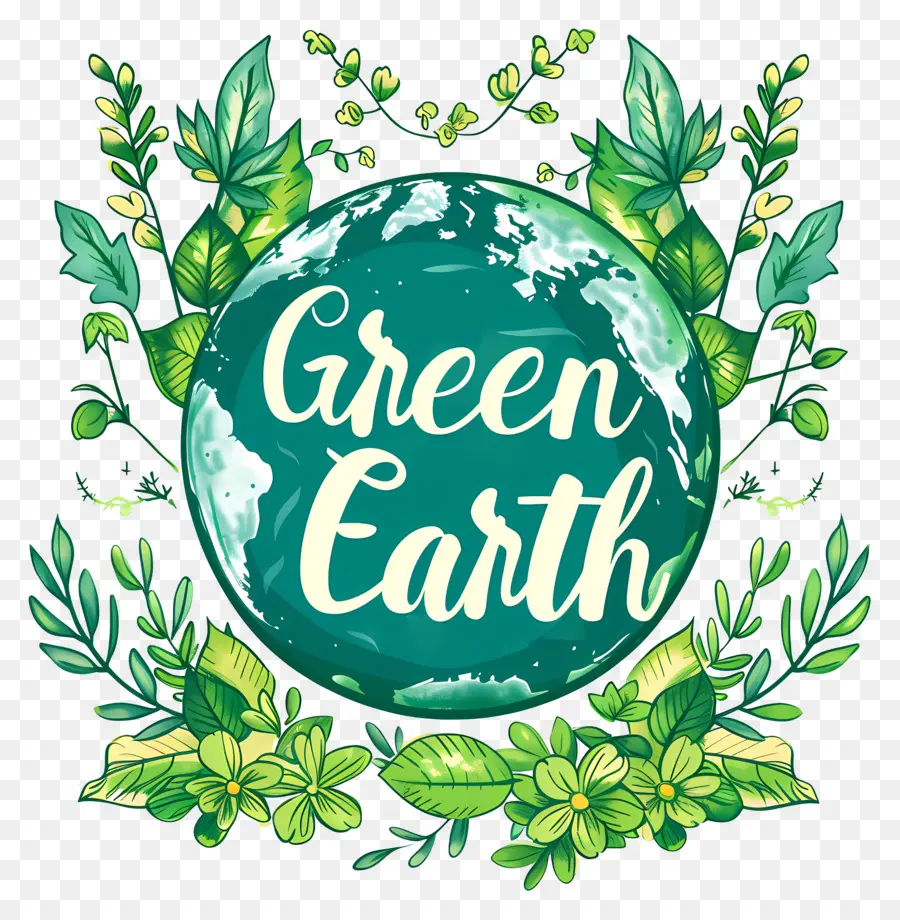 Всемирный День Окружающей Среды，зеленая земля PNG