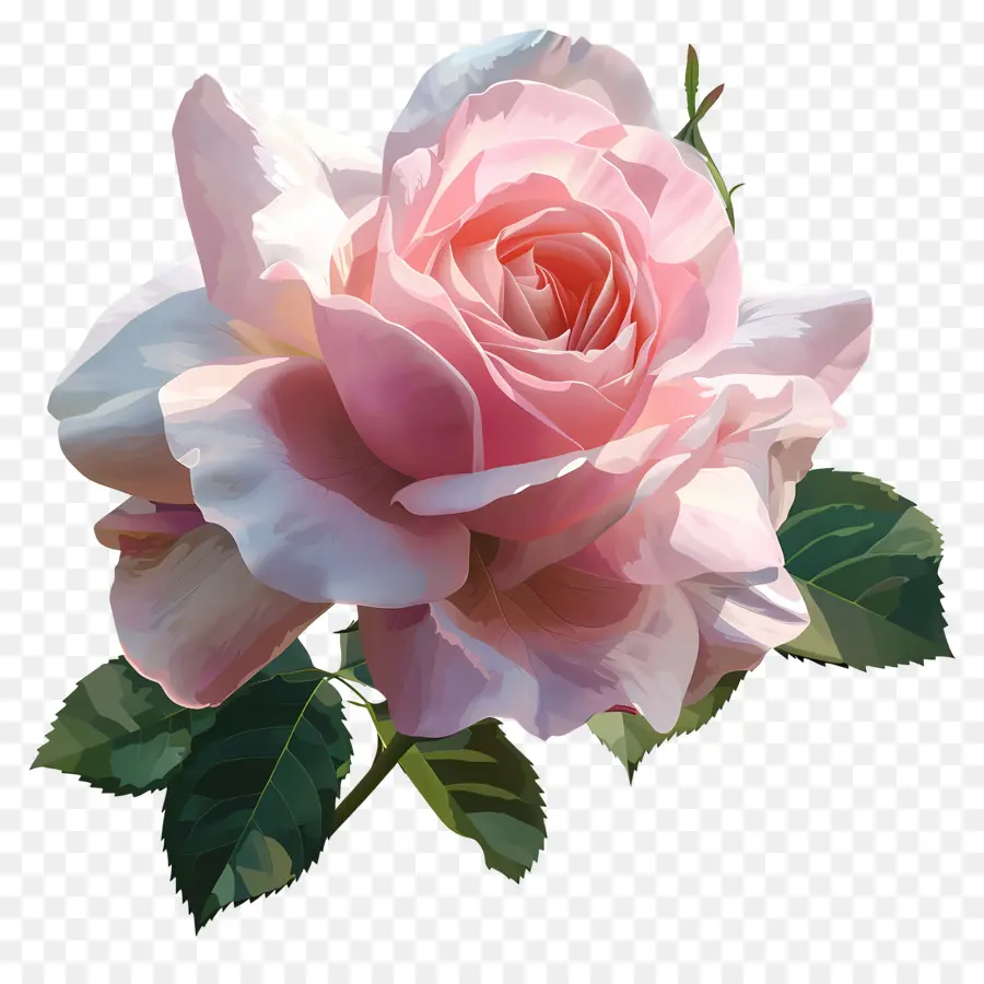 Сад роз，Pink Rose PNG