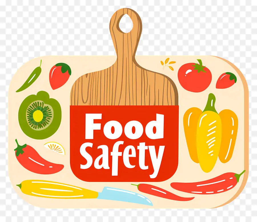 Всемирный день безопасности пищевых продуктов，разделочная доска PNG