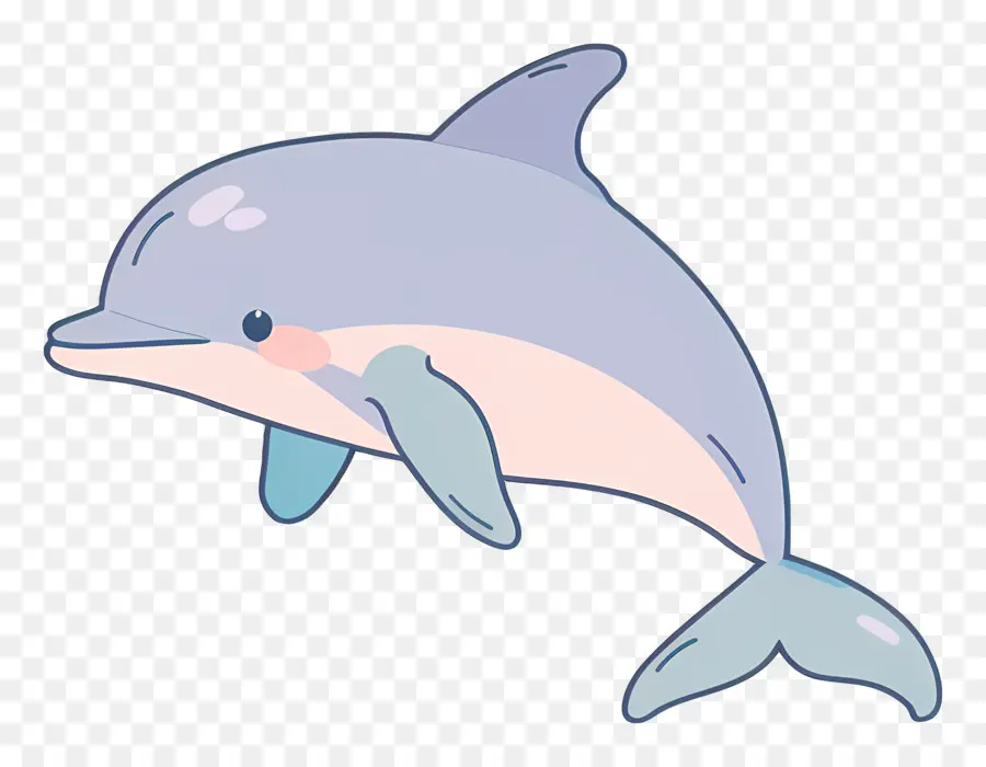Дельфин，мультфильм PNG