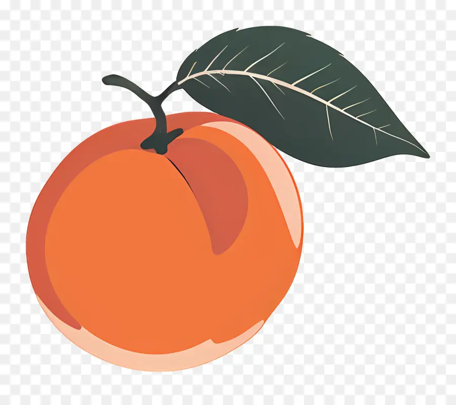 персик，спелый апельсин PNG