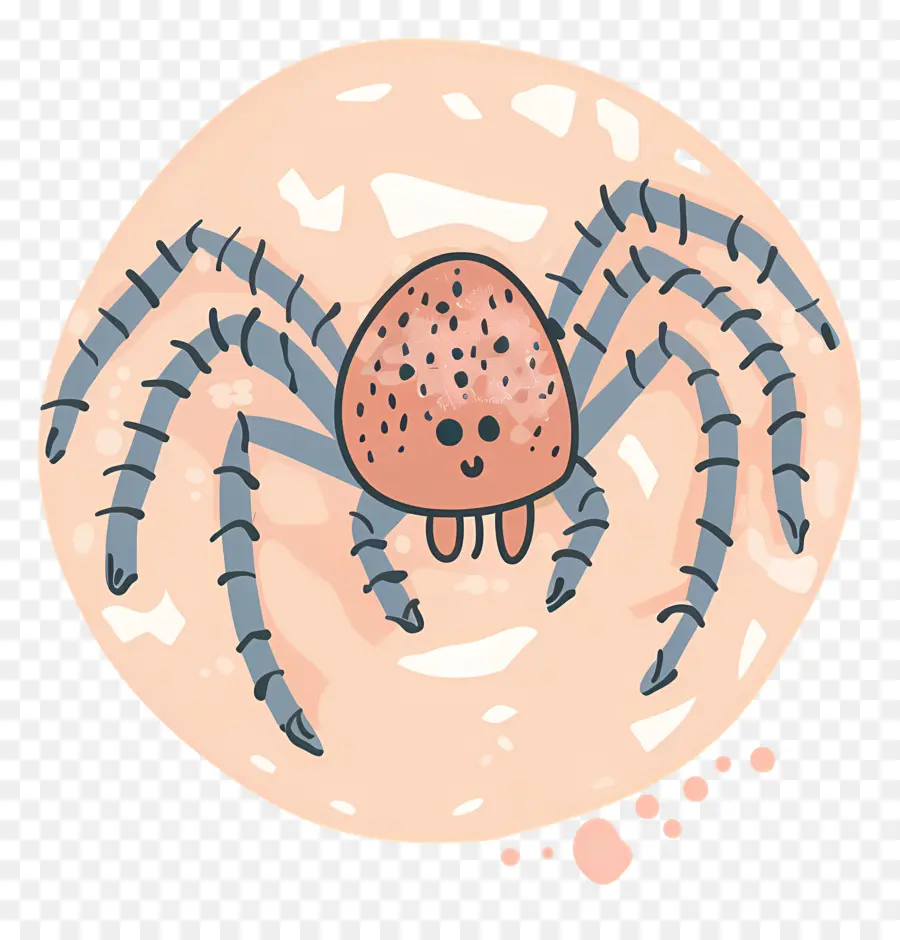 паук，Оранжевый паук PNG