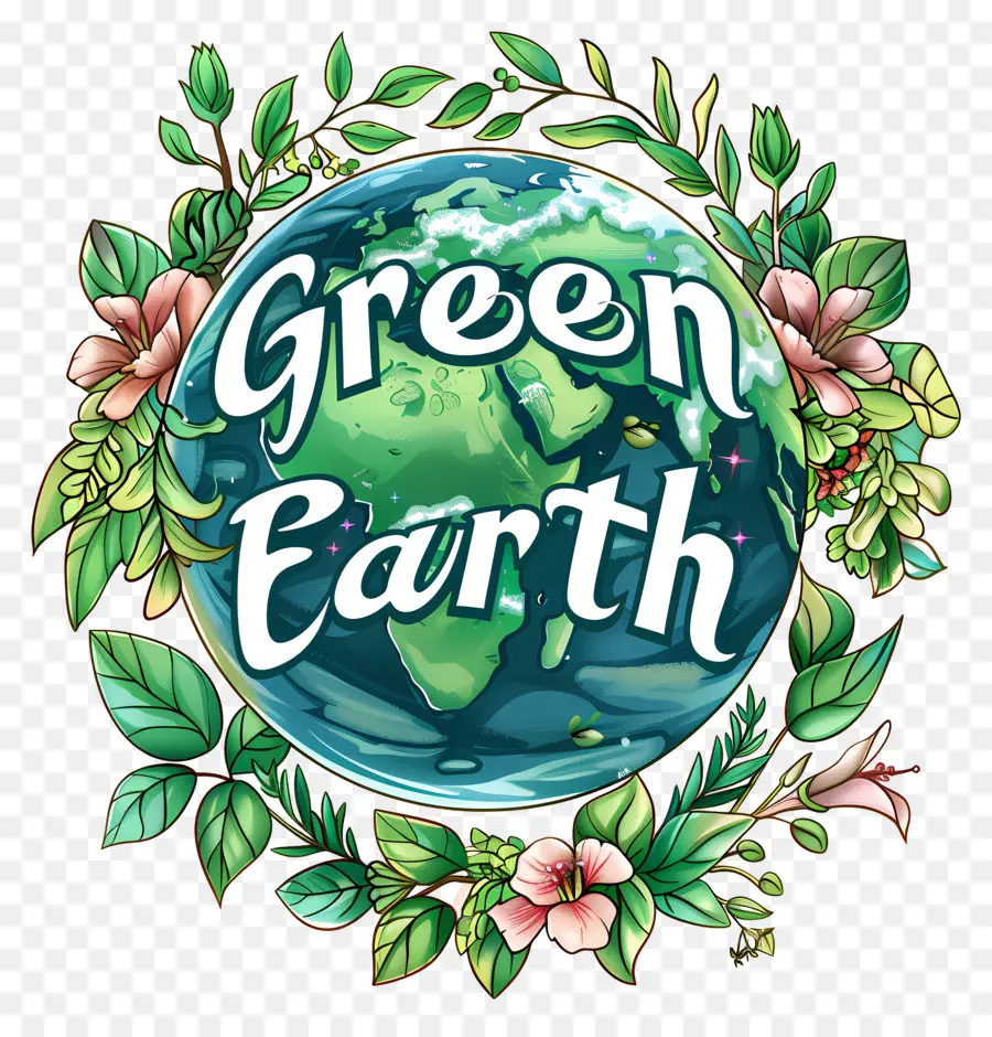 Всемирный День Окружающей Среды，зеленая земля PNG