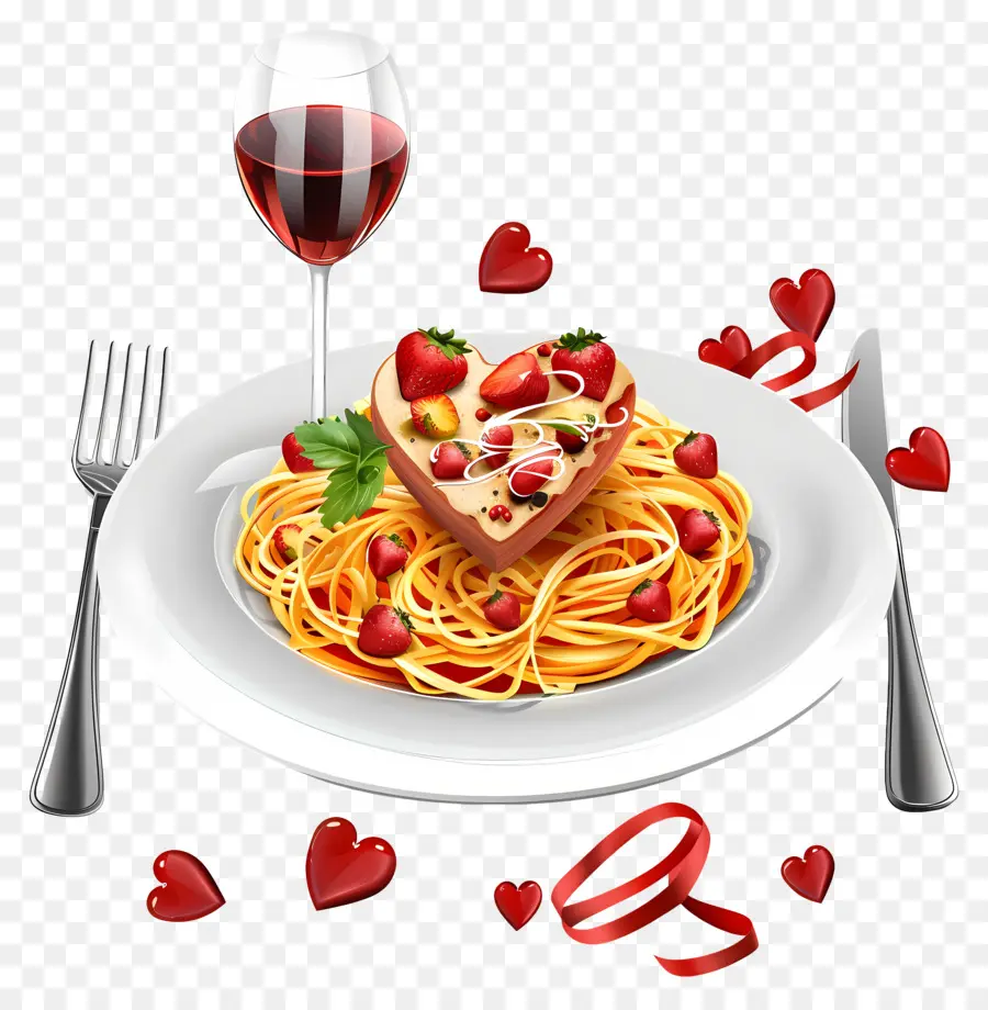 Любовь дизайн，Спагетти PNG