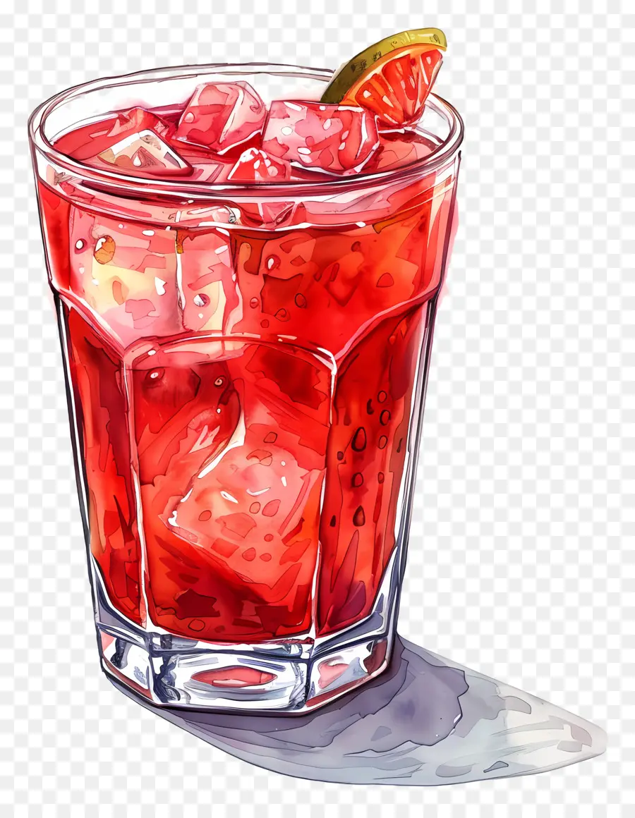 Красный коктейль，Коктейль PNG