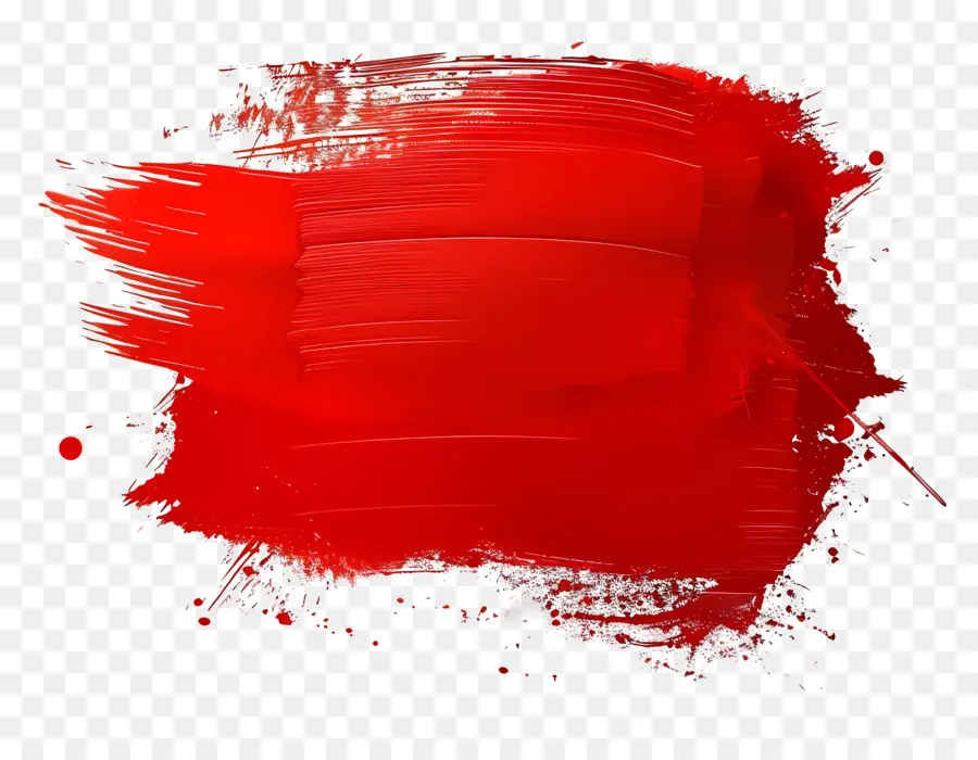 Текстовое поле，Красная краска PNG