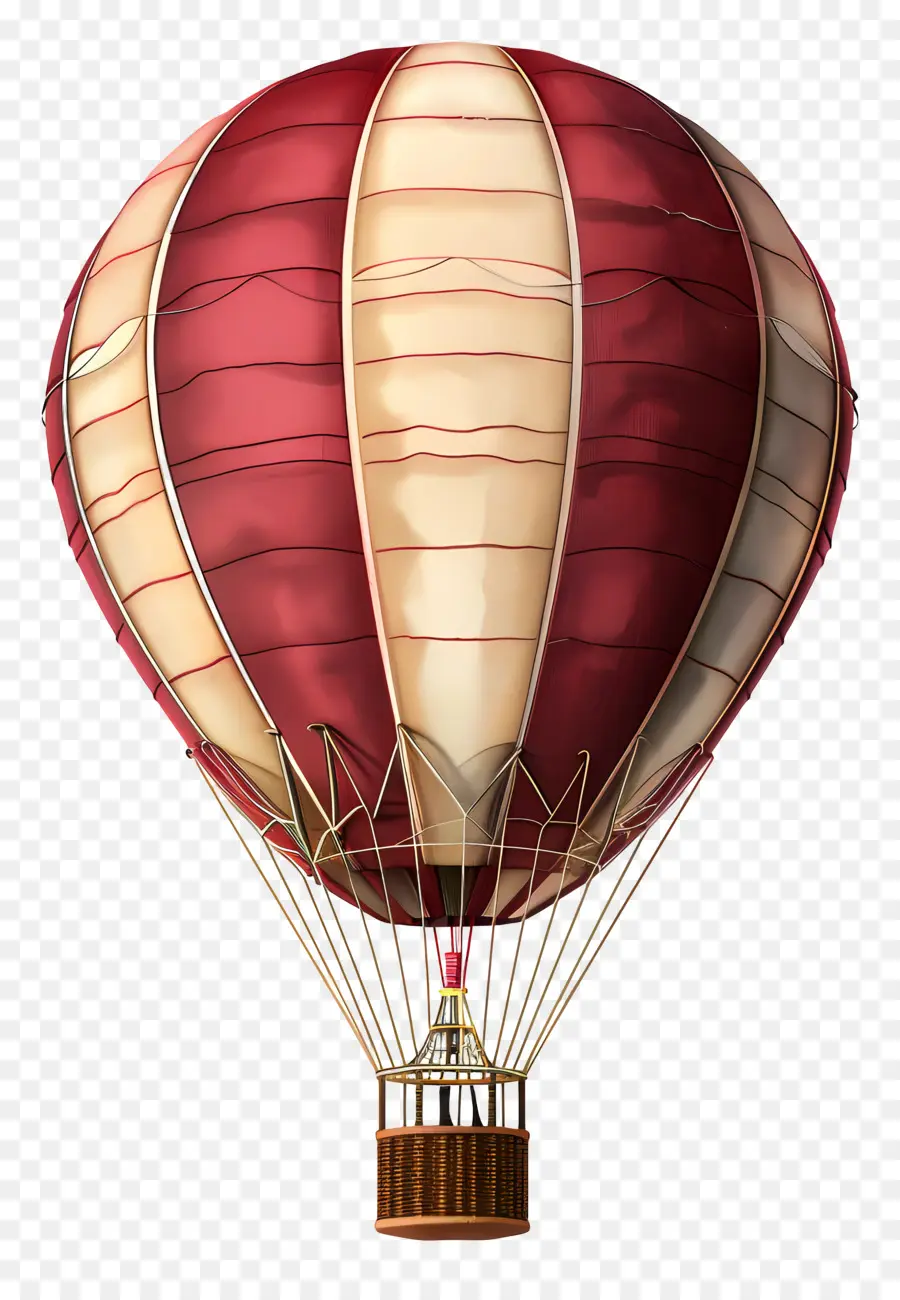 горячий воздух воздушный шар，Винтажный воздушный шар PNG