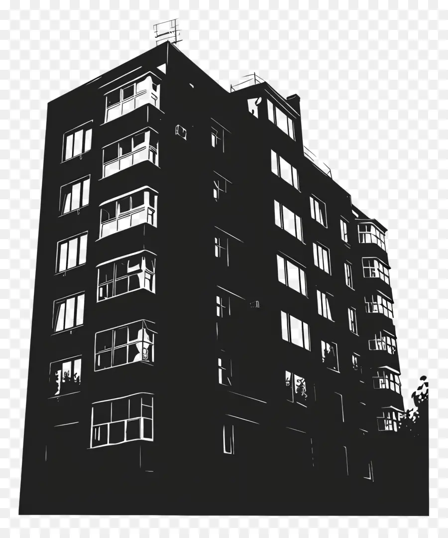 Апартаменты，3d иллюстрация PNG