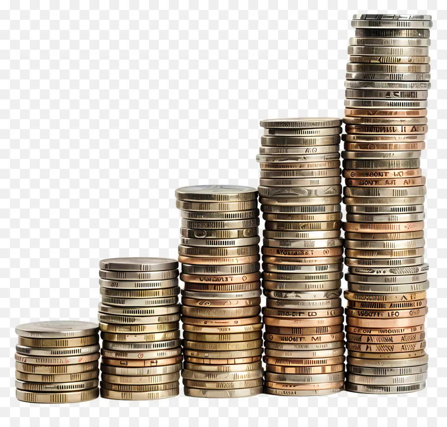 Увеличение денег，монеты PNG