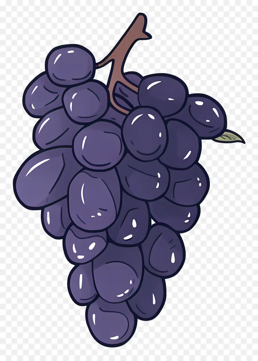 Grapes，фиолетовый PNG