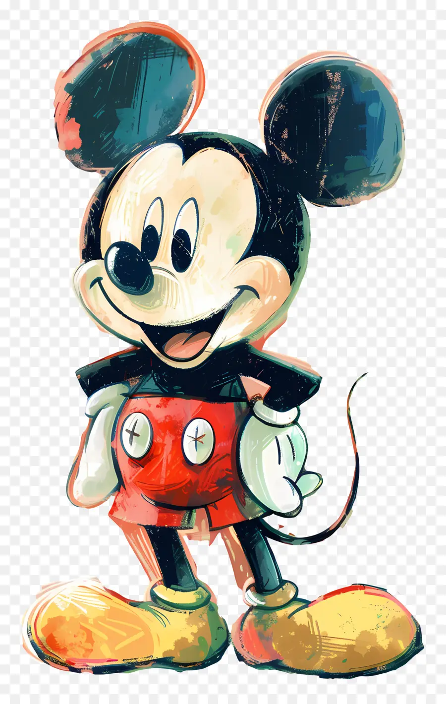 Микки Маус，персонажа из мультфильма PNG