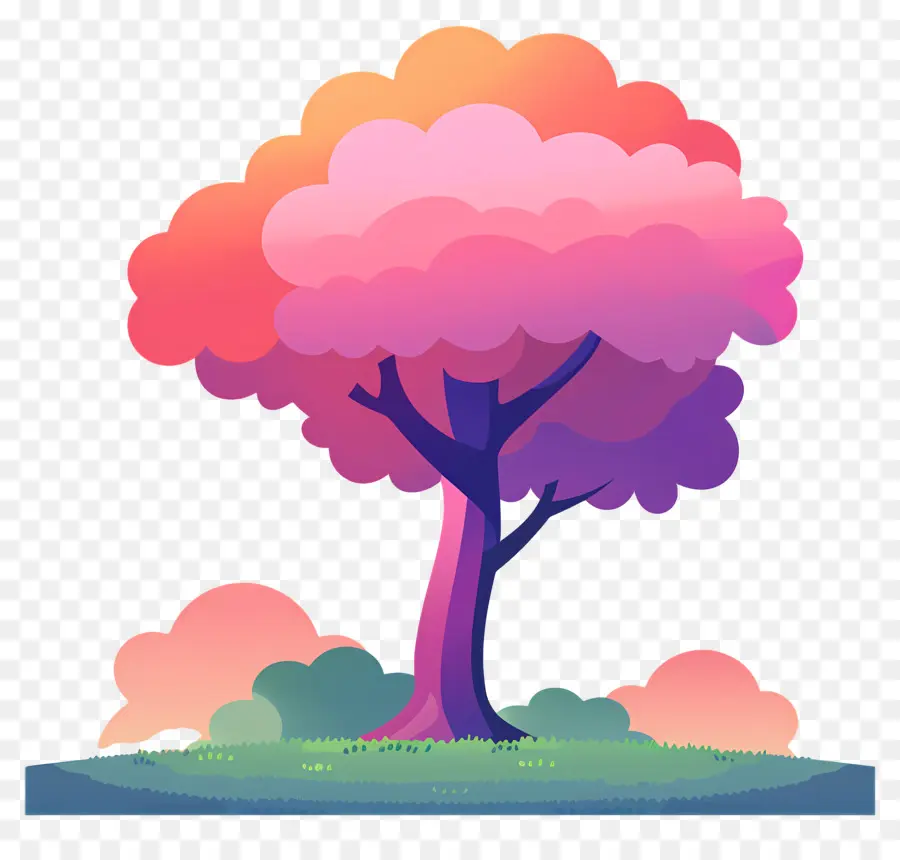 Дерево，дерево мультфильм PNG