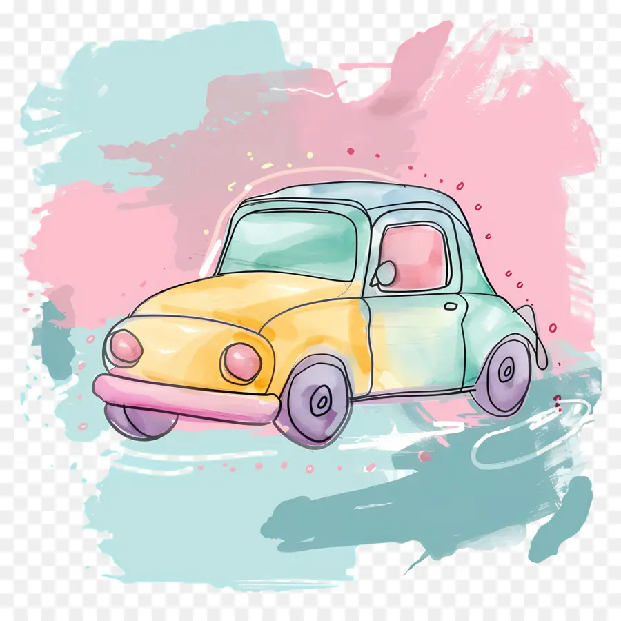 мультфильм автомобиль，Старинных автомобилей PNG