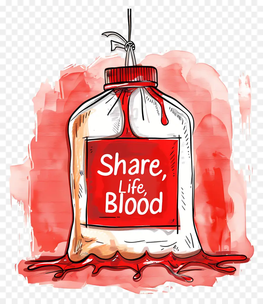 Всемирный День Донора Крови，красная сумка PNG