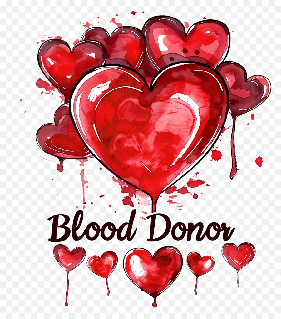 Всемирный День Донора Крови，Сердца PNG