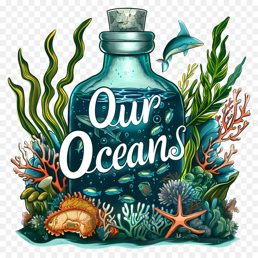 Всемирный день океанов，наши океаны PNG