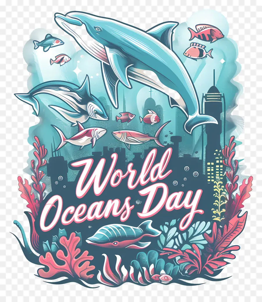 Всемирный день океанов，океан PNG