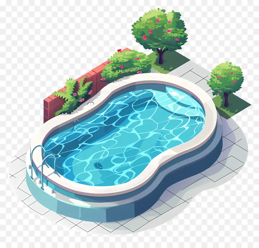 Плавательный бассейн，бассейн PNG