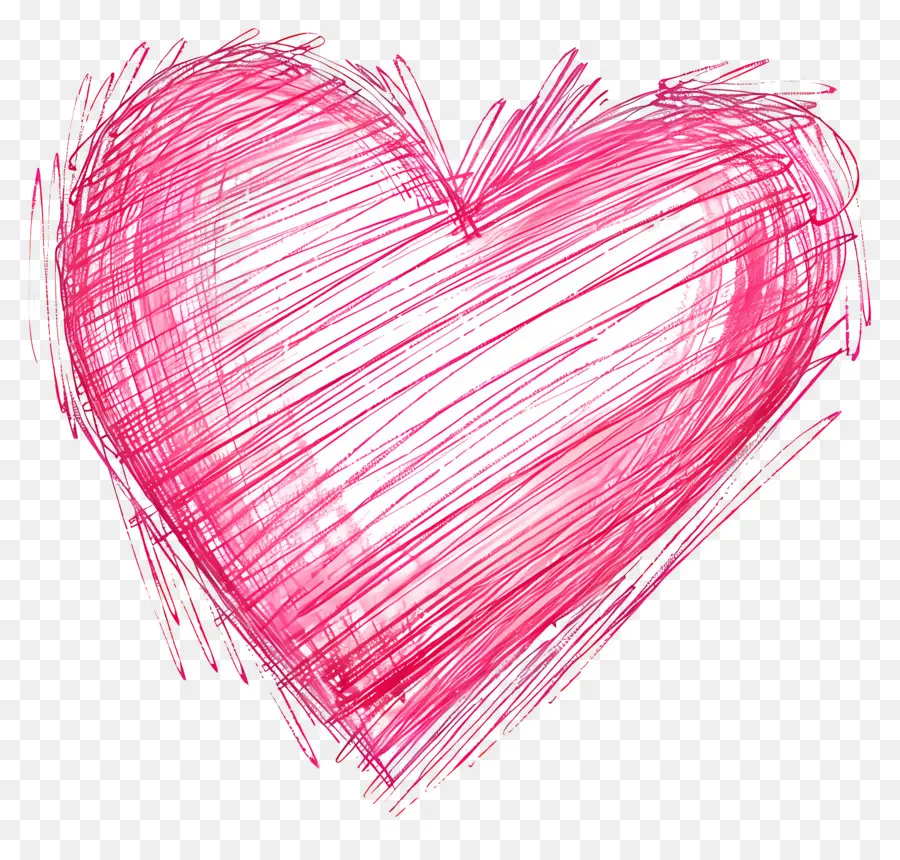 розовое сердце，любовь PNG