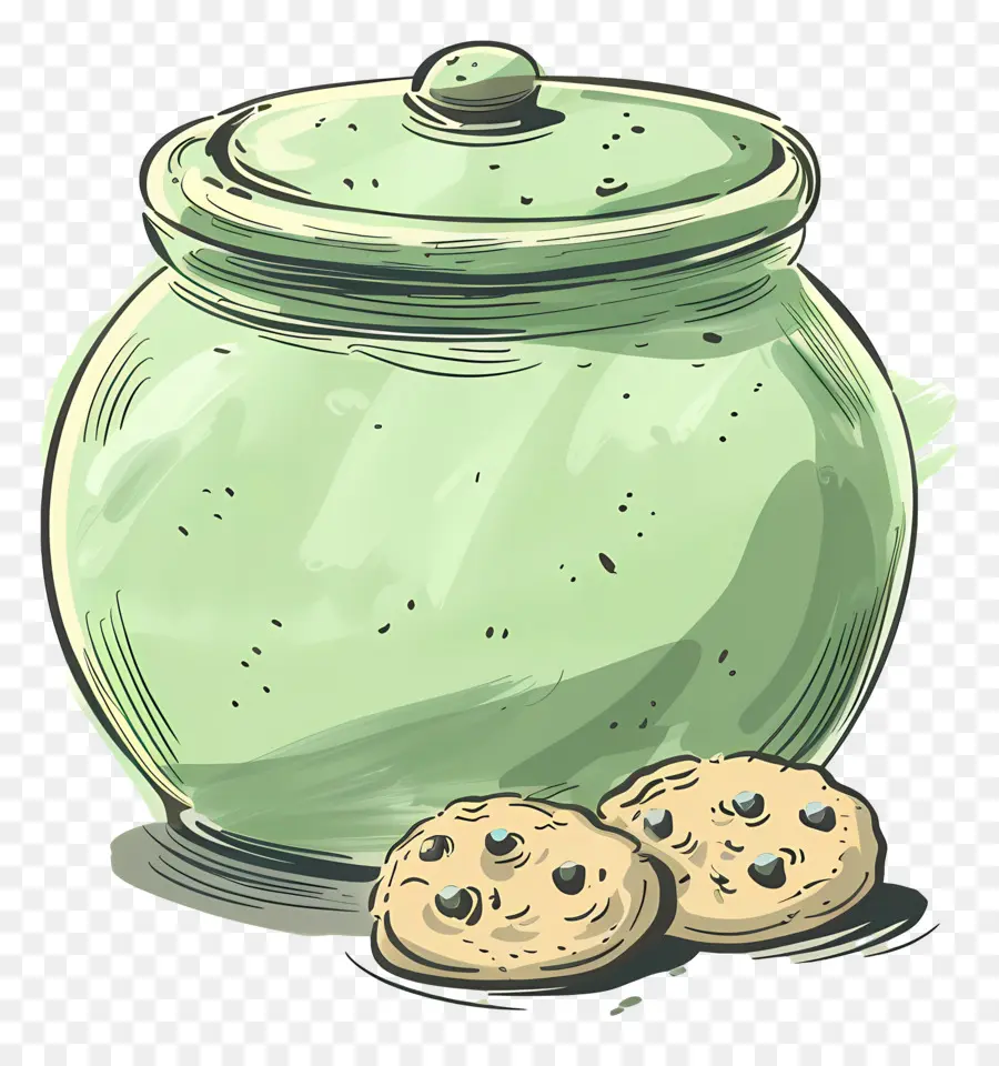 опарник печенья，Cookies PNG