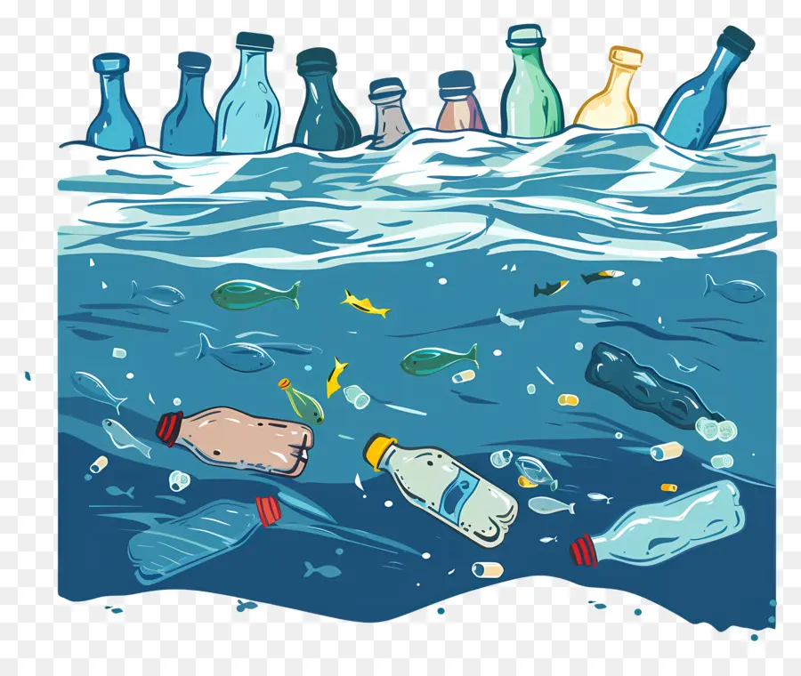 пластиковых отходов，разрушение окружающей среды PNG