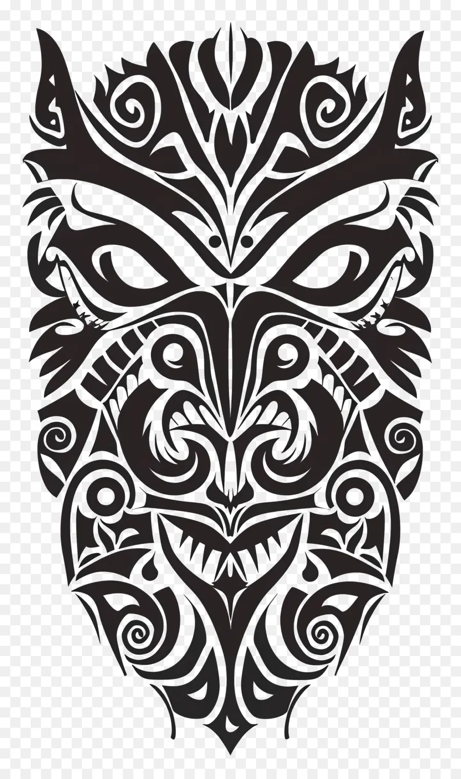 маори татуировки，племенные татуировки PNG