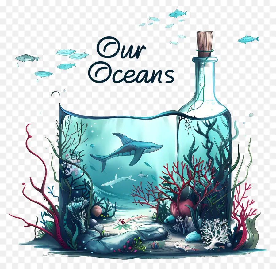 Всемирный день океанов，наши океаны PNG