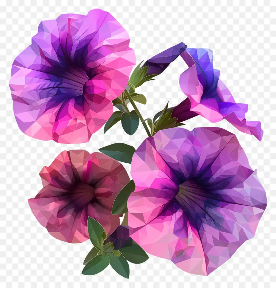 Цифровое цветочное искусство，Розовые цветы PNG