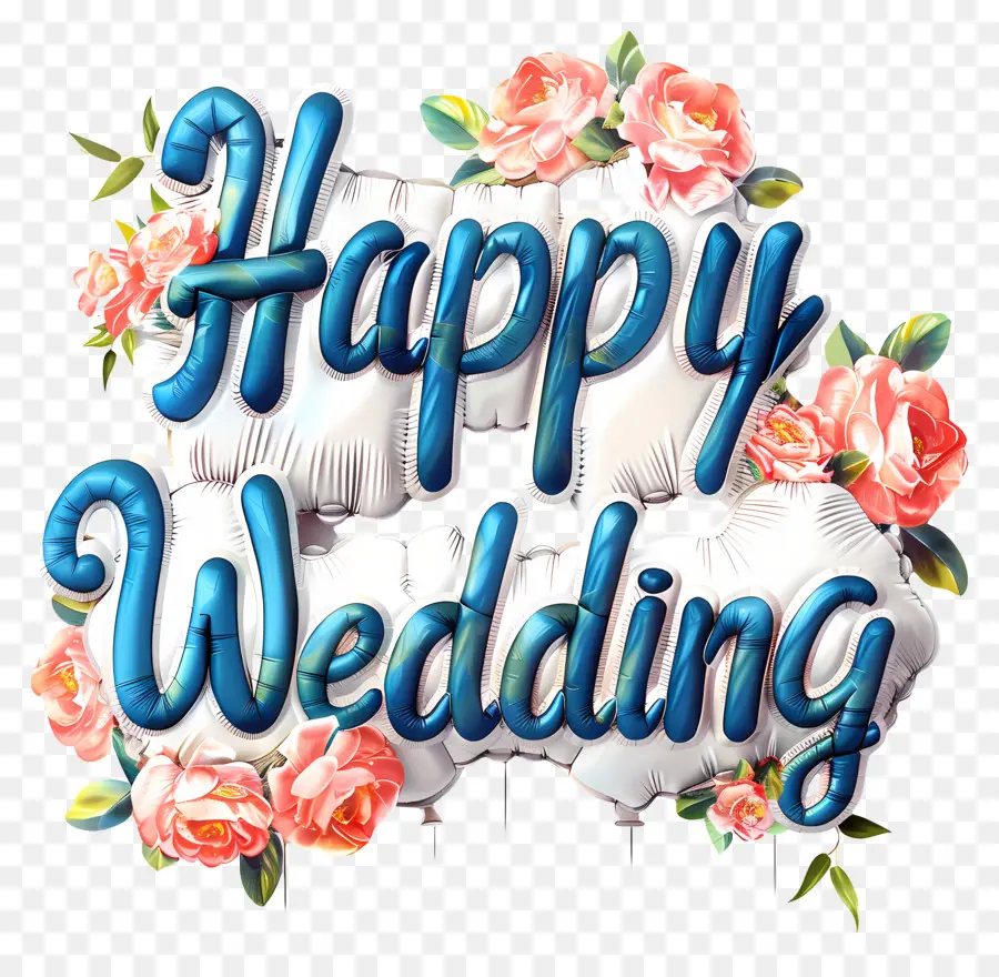 счастливая свадьба，свадебный букет PNG