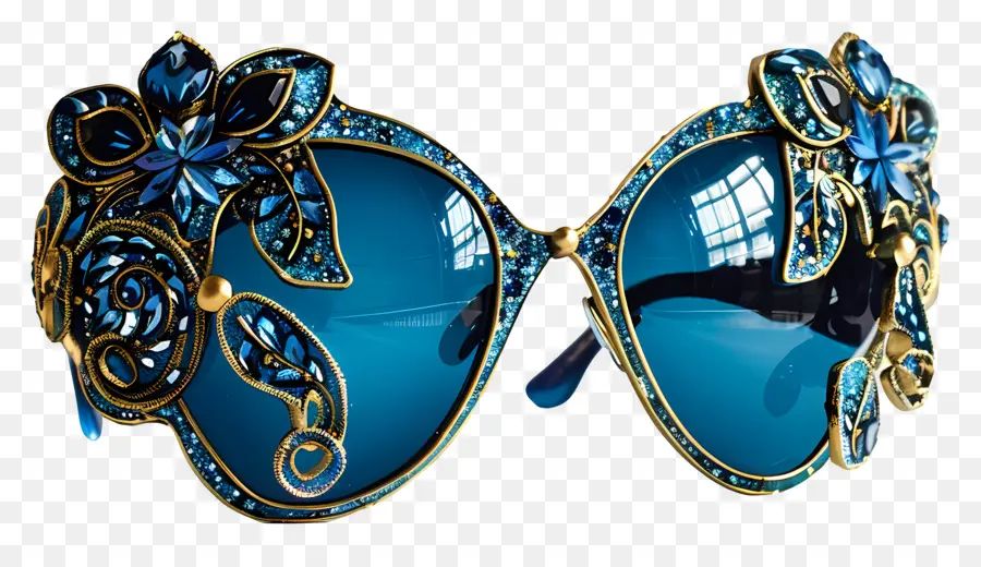 дизайн солнцезащитных очков，синий очки PNG