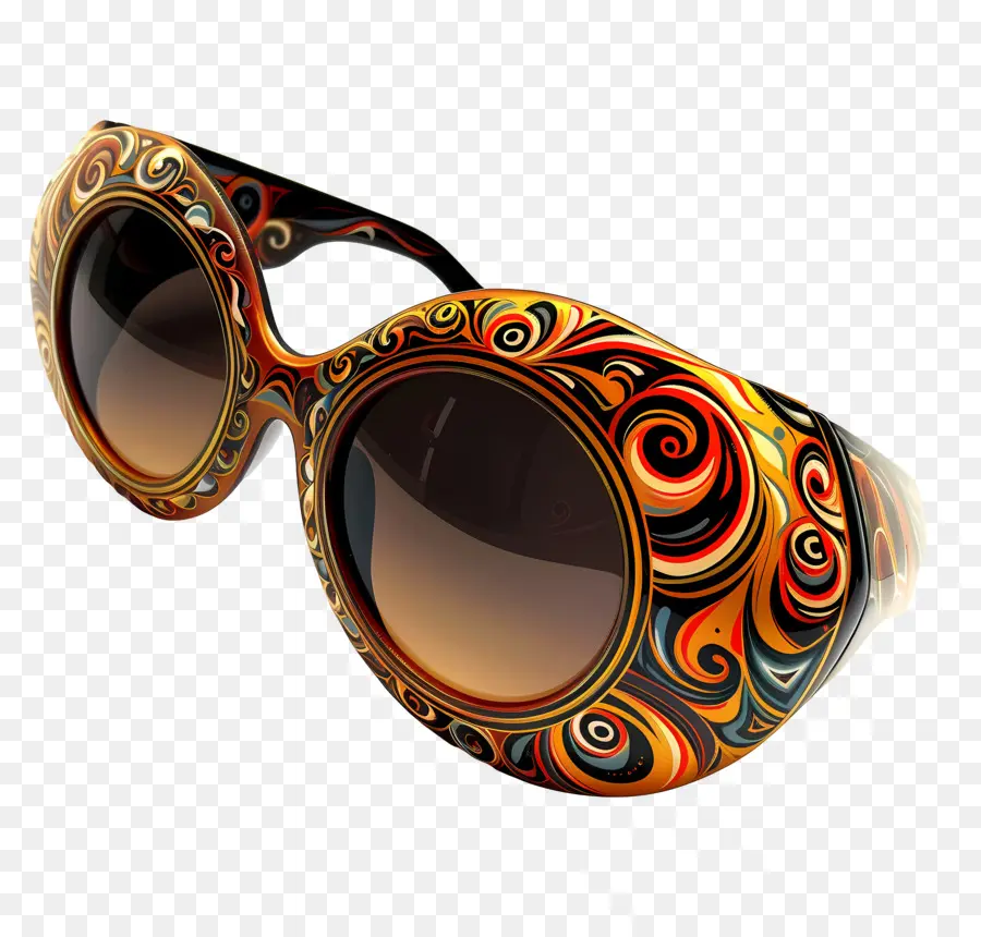 дизайн солнцезащитных очков，Красочные солнцезащитные очки PNG