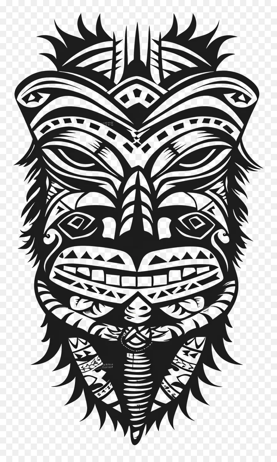 Полинезийская татуировка，традиционные татуировки PNG