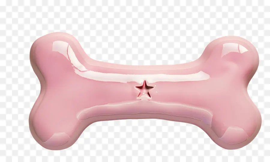 собака кости，розовая игрушка PNG