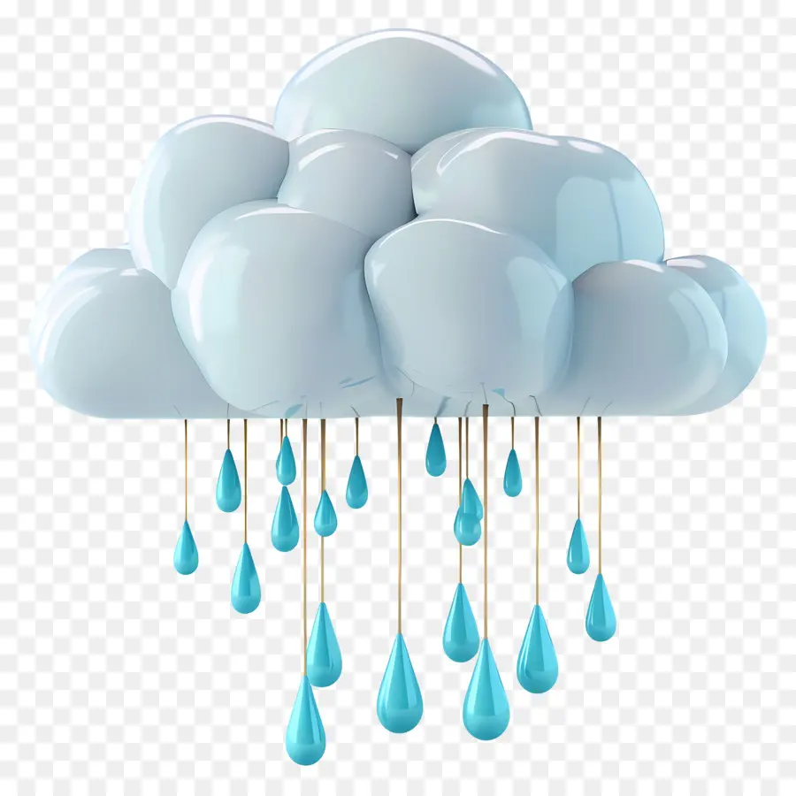 облако，3d визуализация PNG