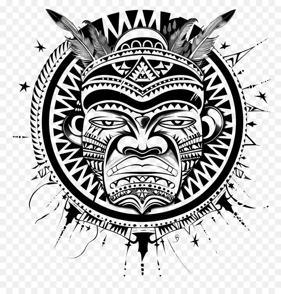 Полинезийская татуировка，Коренные PNG