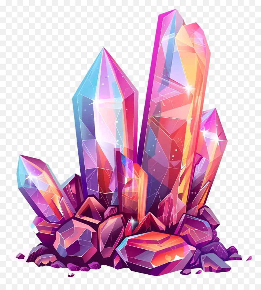 Crystal，Кристаллы PNG