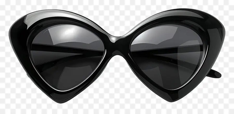 дизайн солнцезащитных очков，Сердечные солнцезащитные очки PNG