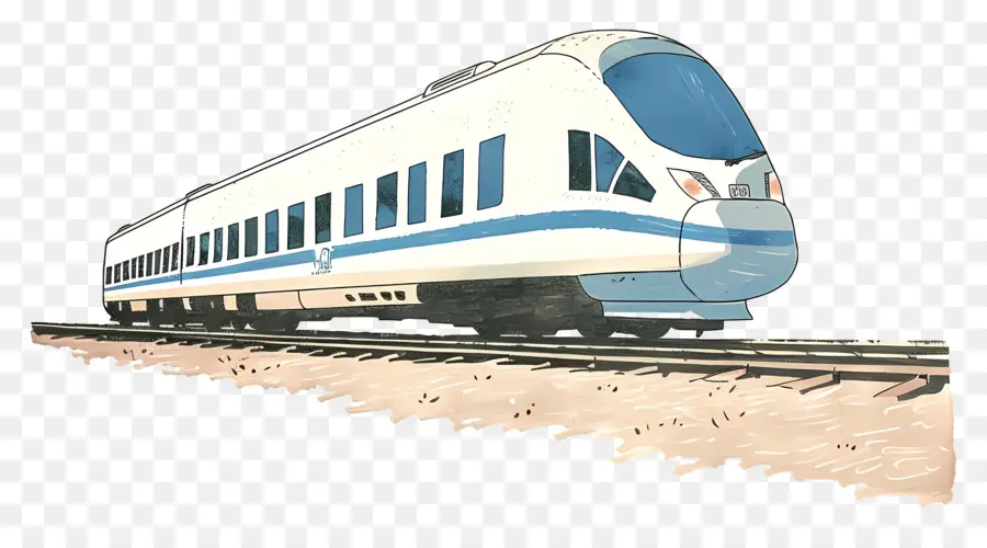 Поезд，пассажирский поезд PNG