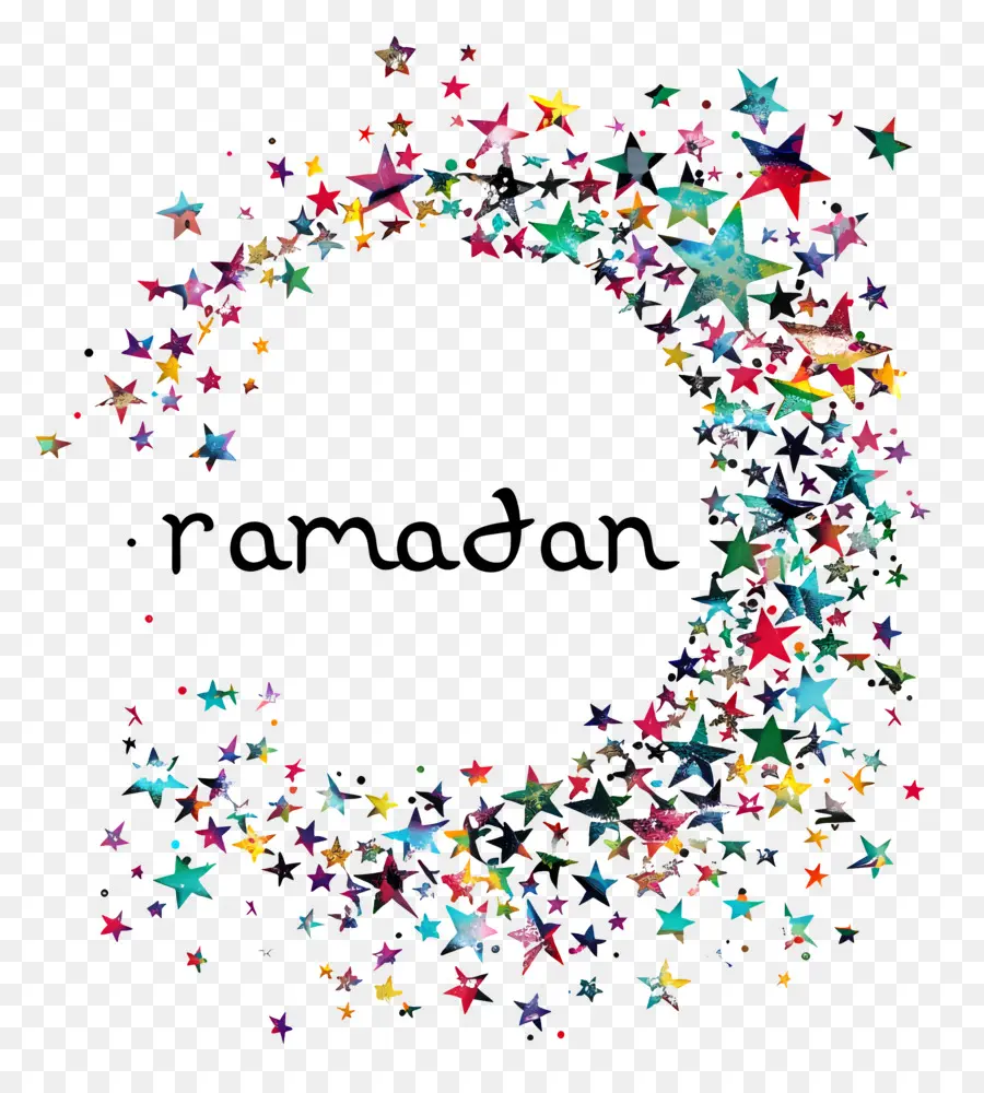 Рамадан，Звездное поле PNG