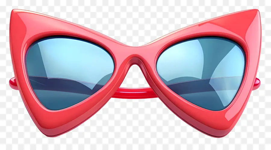 дизайн солнцезащитных очков，Red Glasses PNG