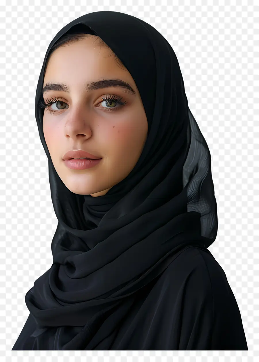 настоящая хиджаб девушка，Хиджаб PNG