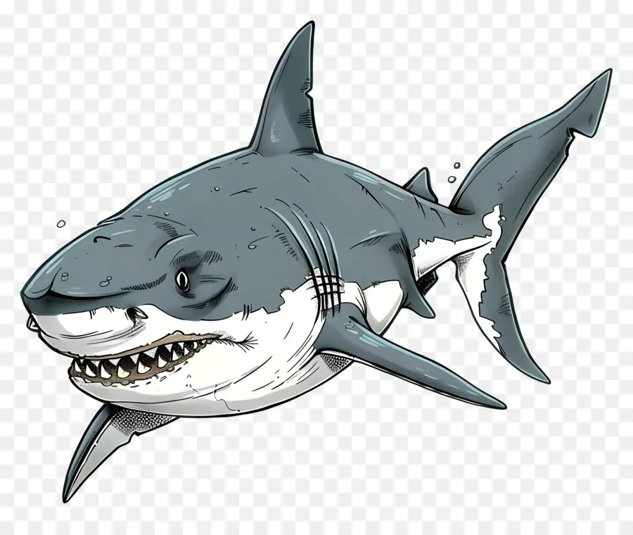 Бычья акула，Акула PNG